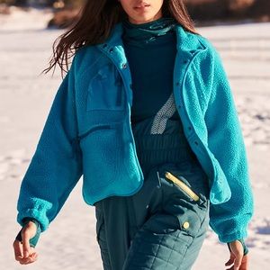 Free People Hit the Slopes Fleece Jacket